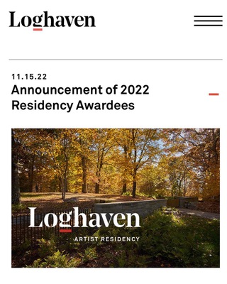 Fellowship awardee for the 2022 - 2023 Loghaven residency program