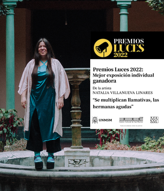 Natalia Villanueva Linares wins the LUCES award for best solo show of the year