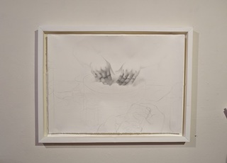 Drawing by Nicholas Zepeda, as an example of drawing becoming and installation. We often refer to installation or monumentality as a dimension and we refer to the size of an artwork.
