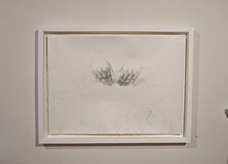 Drawing by Nicholas Zepeda, as an example of drawing becoming and installation. We often refer to installation or monumentality as a dimension and we refer to the size of an artwork.