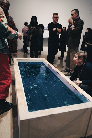 Lands of Dual 11 Performance with 8 participants at the School of the Art Gallery, University of Manitoba. Presented during the exhibition "to Broadcast is to Scatter" Cur By Shalaka Jadhav, November 30th 2023